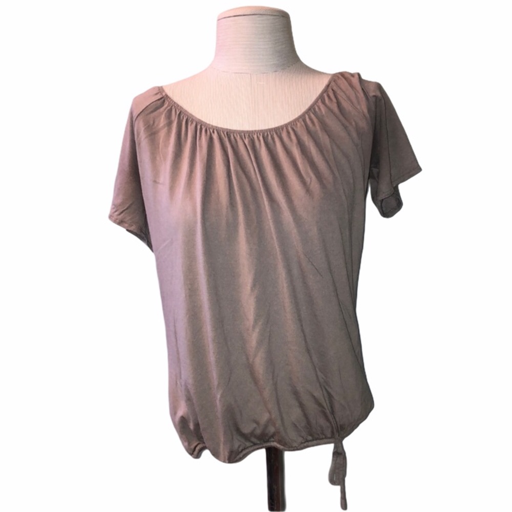🌸SALE🌸 Gap gray scoop neck blouse size x-small